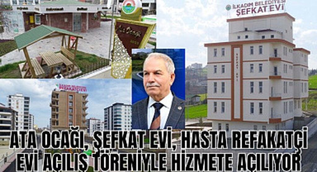 İlkadım Belediyesi'nden toplu açılış töreni