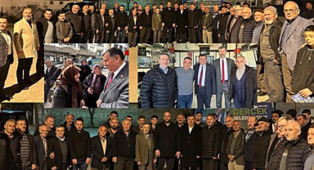 Murat İkiz, Havza’nın kırsal mahallelerde 2'inci tura başladı