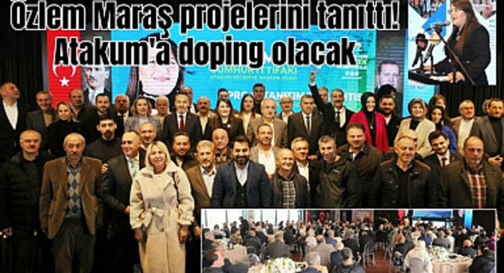 Özlem Maraş projelerini tanıttı! Atakum'a doping olacak