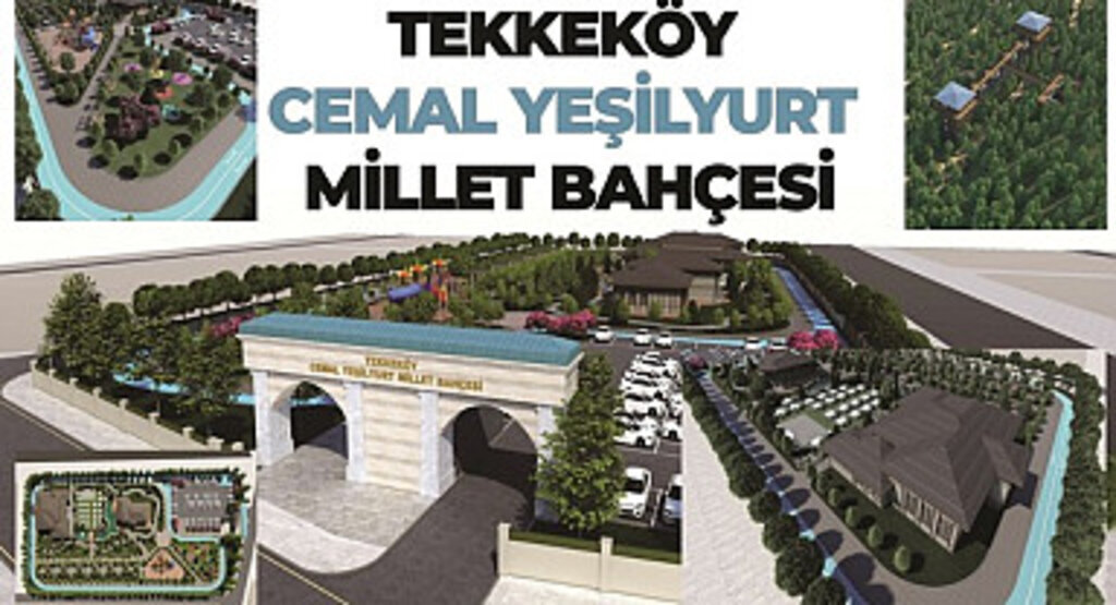 Samsun'un en büyük Millet Bahçesi Tekkeköy'e yapılacak