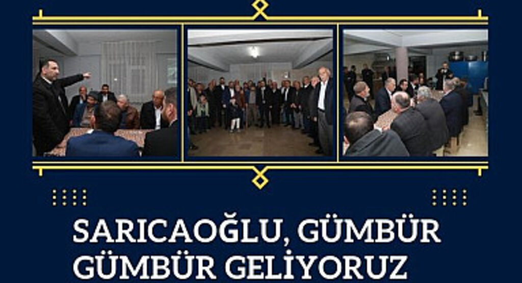 Sarıcaoğlu, gümbür gümbür geliyoruz