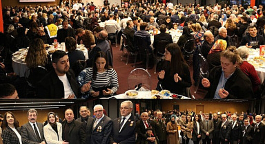 Şehit ve gazileri aileleri iftarda bir araya geldi