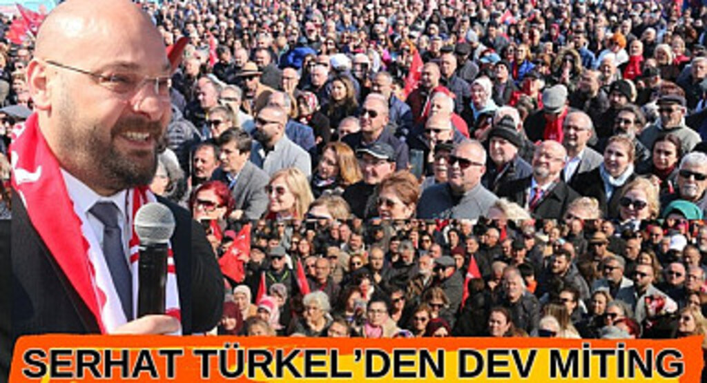 Serhat Türkel'den Atakum'da dev miting