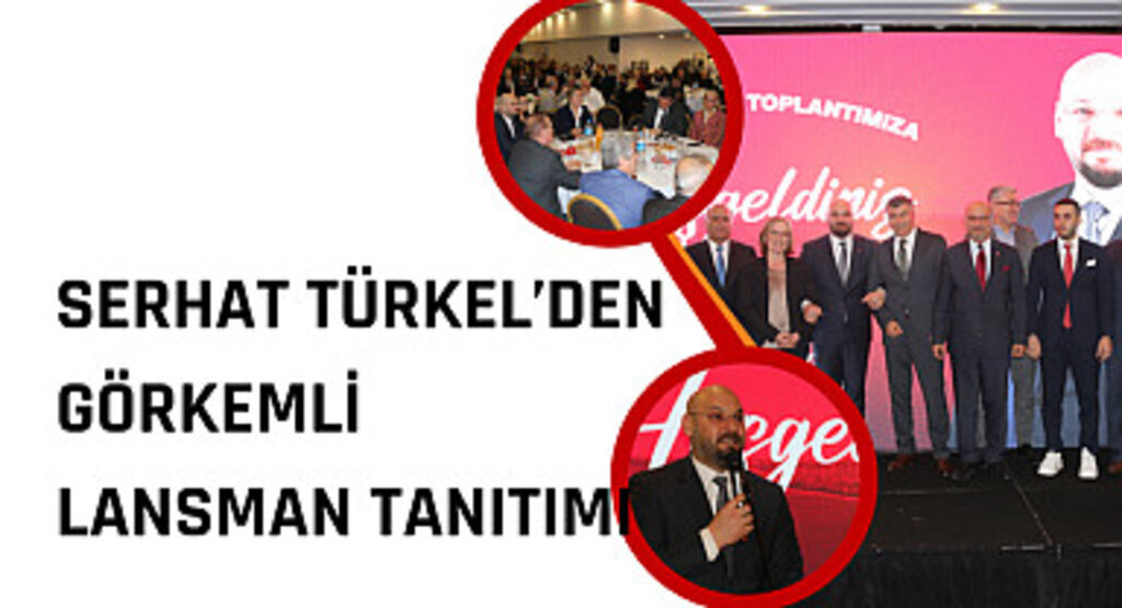 Serhat Türkel’den görkemli lansman tanıtımı