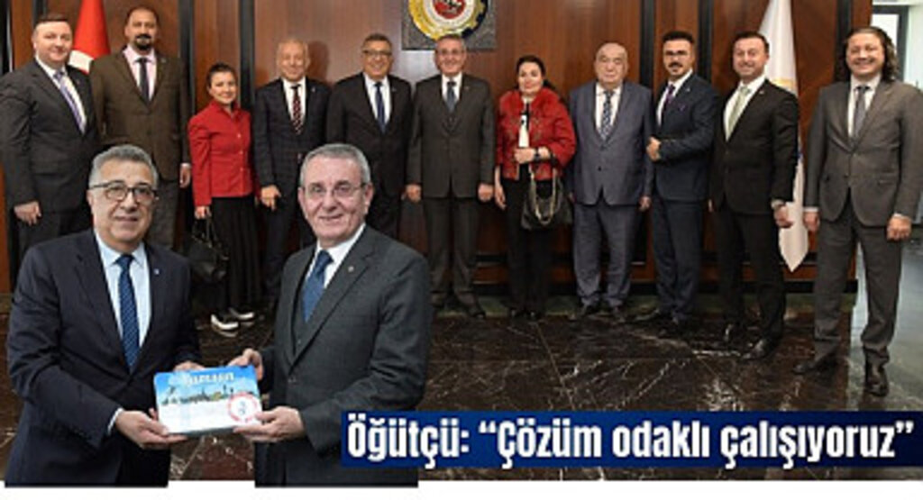 SMMMO’dan Samsun TSO Başkanı Murzioğlu’na ziyaret