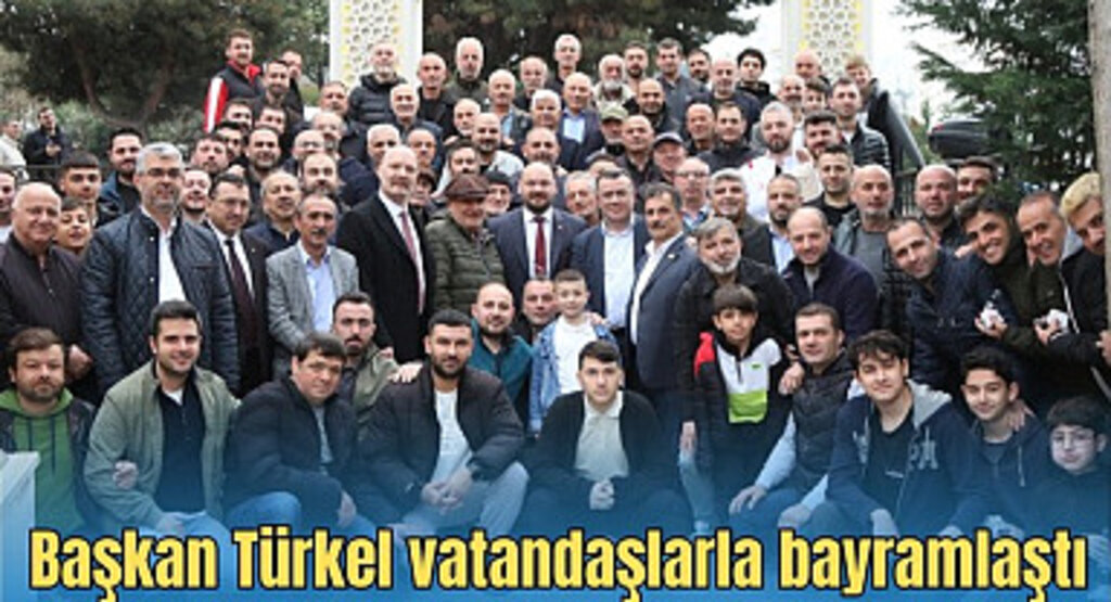 Atakum Belediye Başkanı Türkel vatandaşlarla bayramlaştı