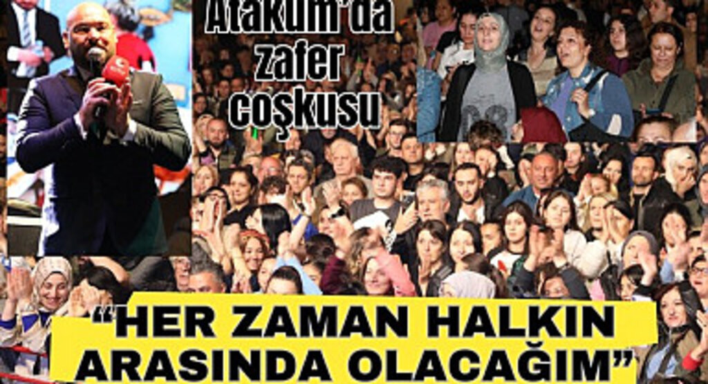 Başkan Türkel seçim zaferini Atakumlularla kutladı