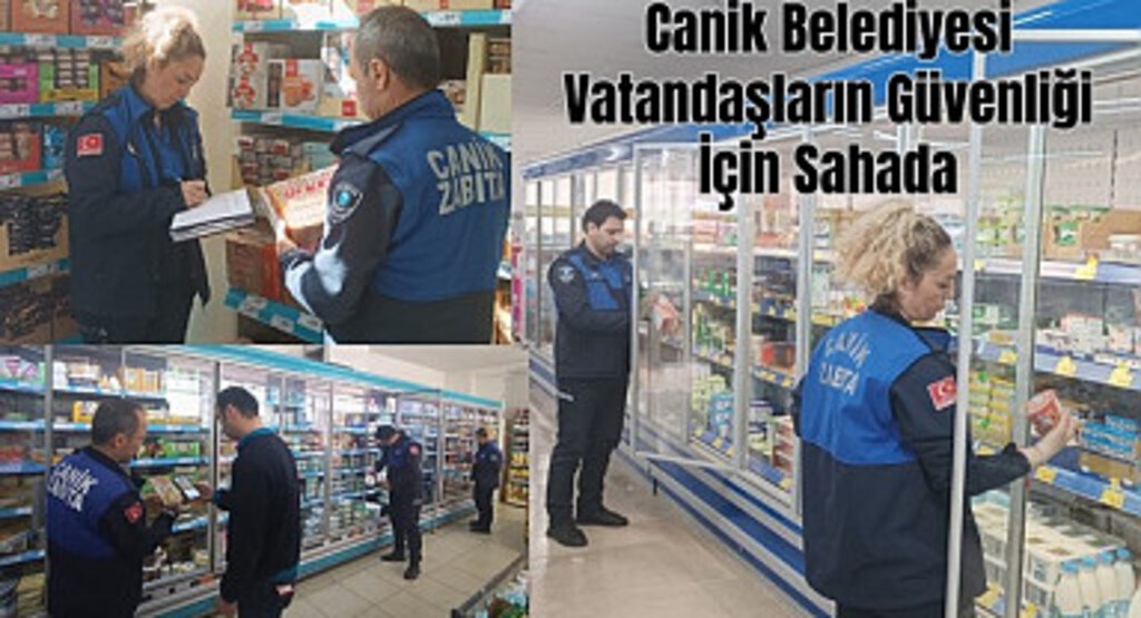 Canik Belediyesi Vatandaşların Güvenliği İçin Sahada