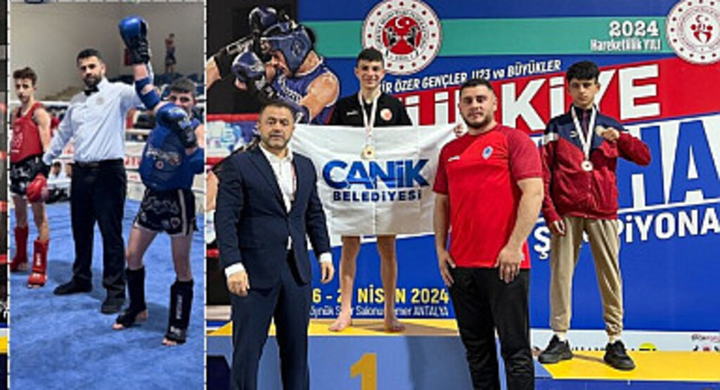 Canik Belediyespor Kulübü sporcusu Yiğit Keskin Türkiye şampiyonu oldu