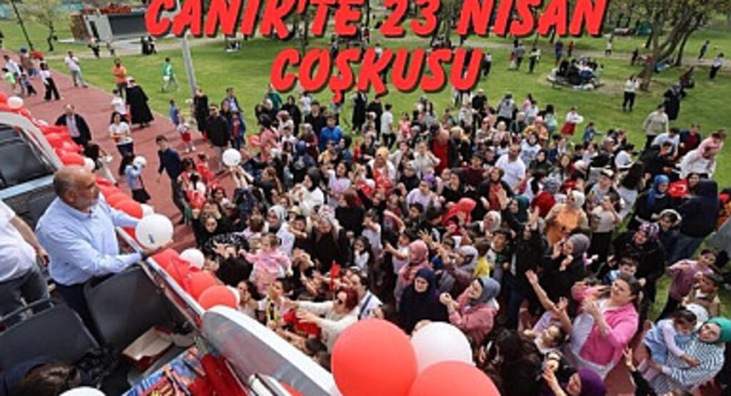 Canik'te 23 Nisan Coşkusu