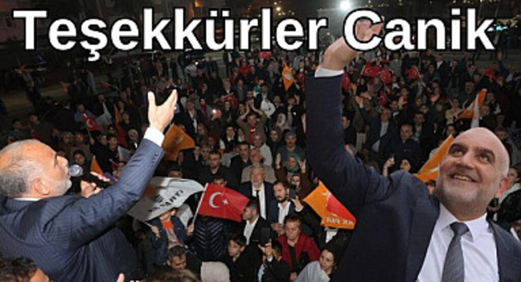 Canik'te İbrahim Sandıkçı Coşkusu
