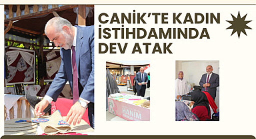 Canik’te Kadın İstihdamında Dev Atak
