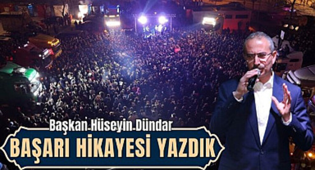 Çarşamba Belediye Başkanı Hüseyin Dündar'dan Teşekkür