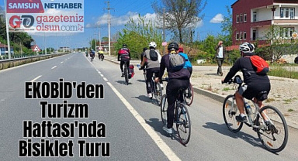 EKOBİD'den Turizm Haftası'nda Bisiklet Turu
