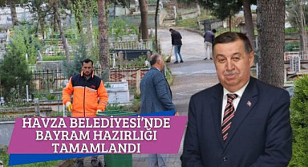 Havza Belediyesinde Bayram Hazırlığı Tamamlandı