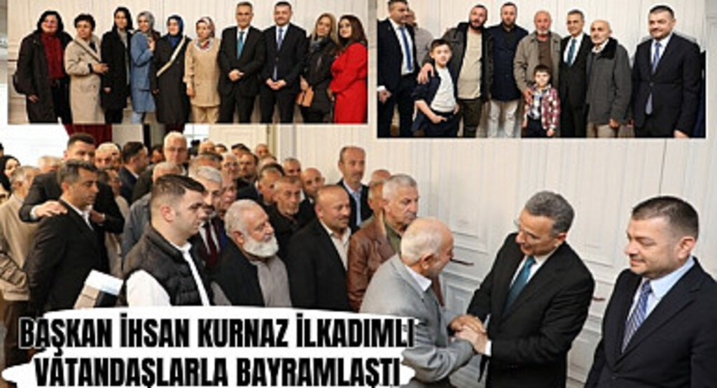 İlkadım Belediyesi'nde bayramlaşma programı