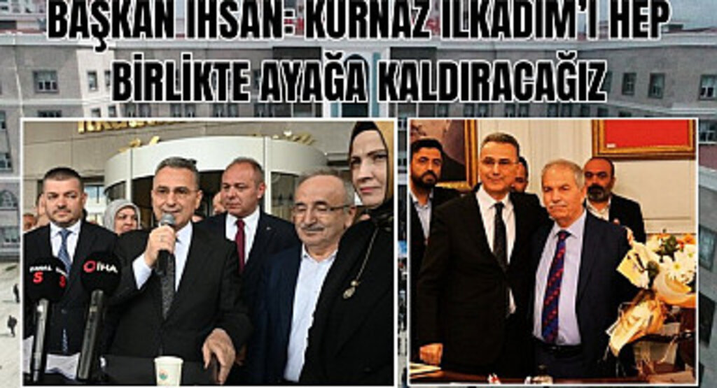 Necattin Demirtaş görevi Başkan İhsan Kurnaz'a devir etti