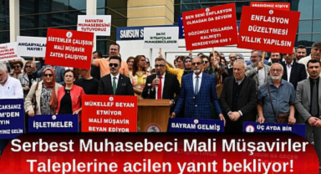 Serbest Muhasebeci Mali Müşavirler taleplerine acil yanıt bekliyor!