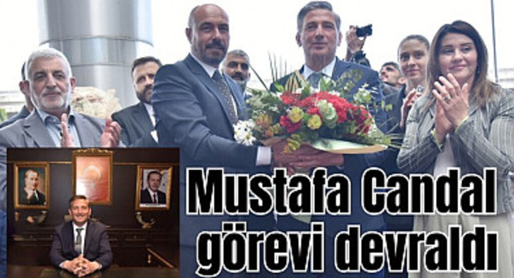 Tekkeköy Belediye Başkanı Mustafa Candal görevi devraldı
