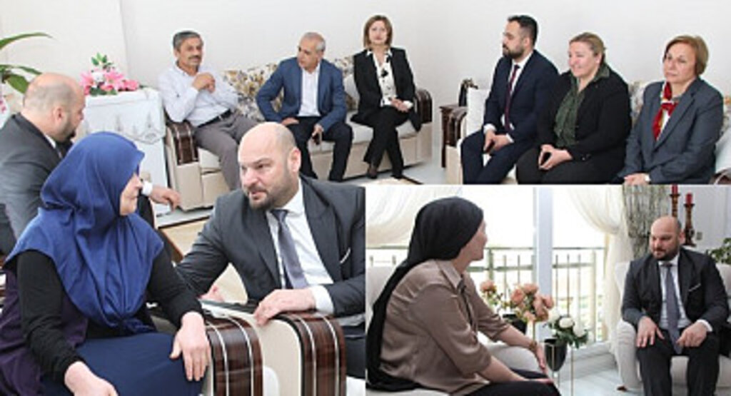 Başkan Türkel’den Şehit Annelerine ‘Anneler Günü’ ziyareti