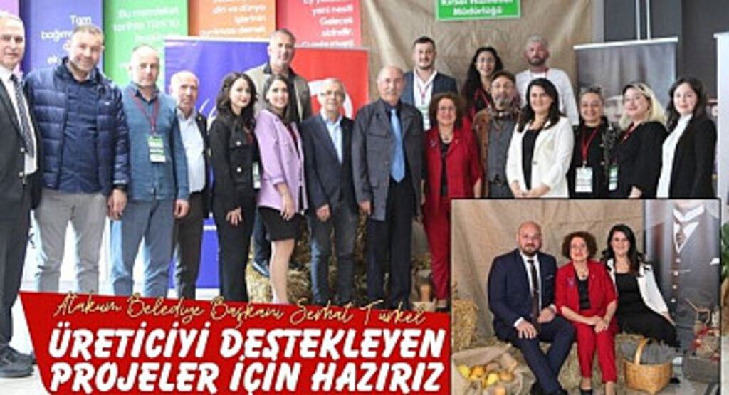 Başkan Türkel: Üreticiyi destekleyen projeler için hazırız