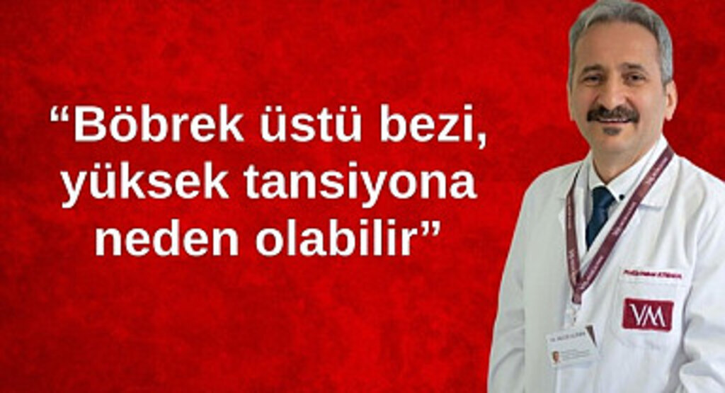 Böbrek üstü bezi, yüksek tansiyona neden olabilir