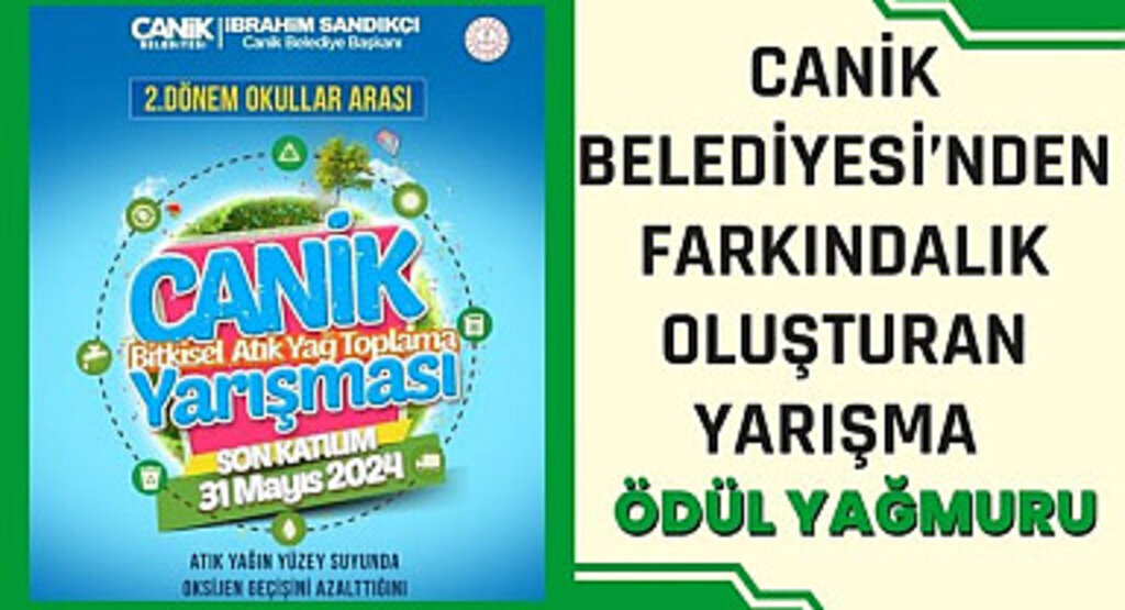 Canik Belediyesi’nden Farkındalık Oluşturan Yarışma 