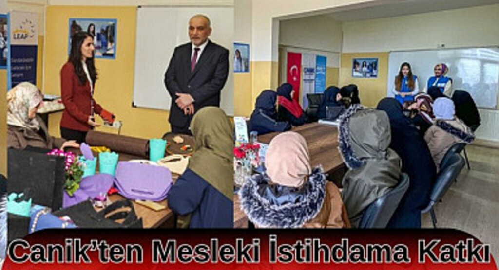 Canik Belediyesi'nden Mesleki İstihdama Katkı 