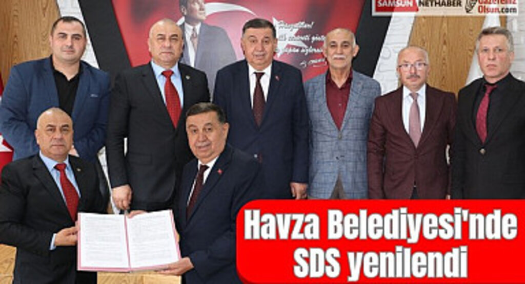 Havza Belediyesi'nde SDS yenilendi