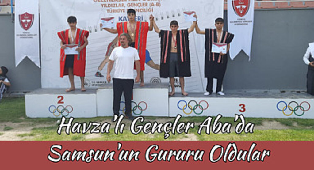 Havza’lı Gençler Aba’da Samsun'un Gururu Oldular