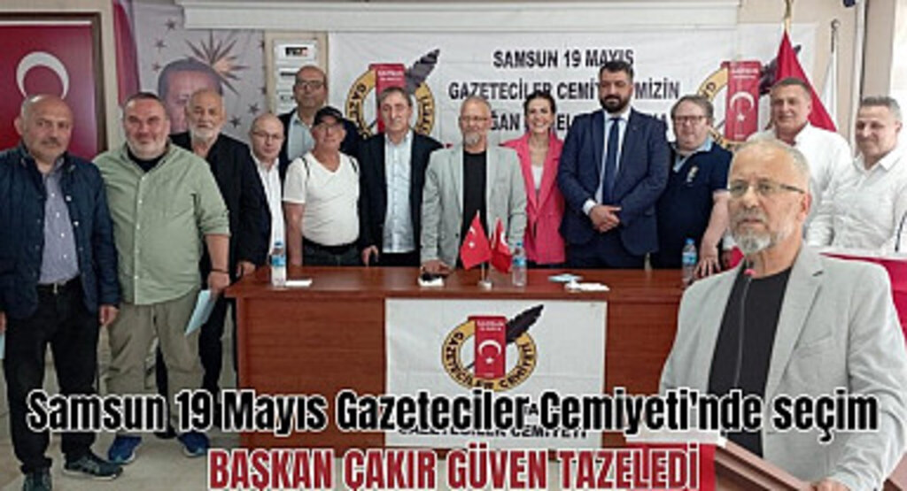 Samsun 19 Mayıs Gazeteciler Cemiyeti'nde seçim heyecanı