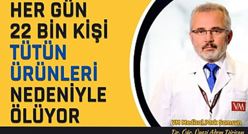 Tütün ürünleri kanser kalp- damar ve KOAH gibi hastalıklara yol açıyor