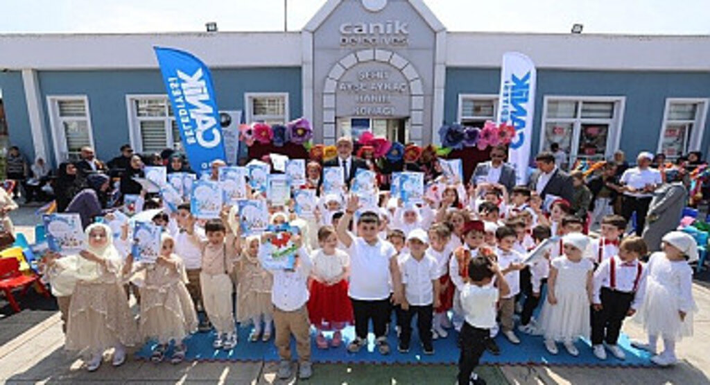 Canik Belediyesi Zambak Sıbyan Okulu öğrencileri mezun oldu