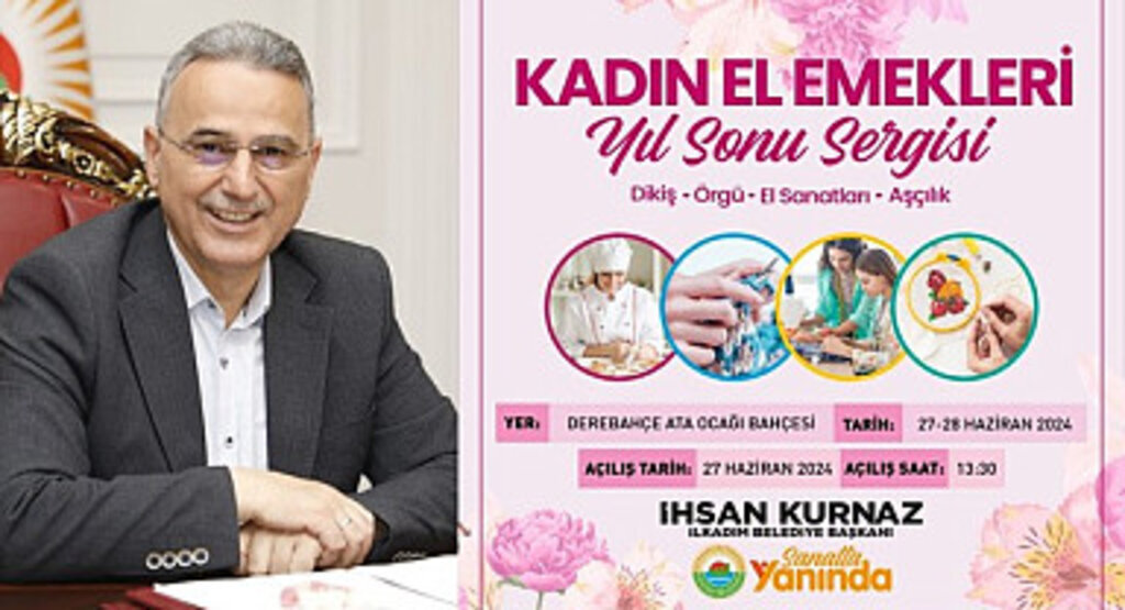 İlkadım Belediyesi Kadın El Emeği sergisi açılıyor