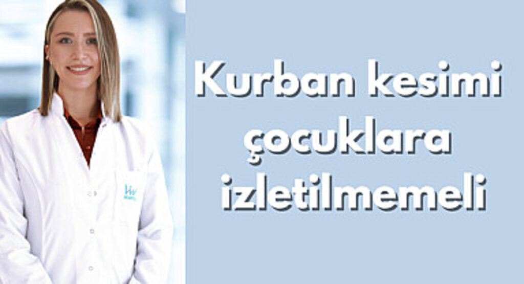Kurban kesimi çocuklara izletilmemeli