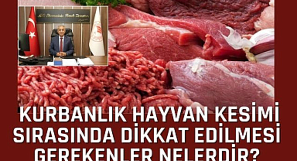 Kurbanlık Hayvan Kesimi Sırasında Dikkat Edilmesi Gerekenler Nelerdir?