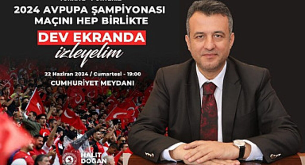 Milli maç heyecanı Cumhuriyet Meydanı'nda yaşanacak