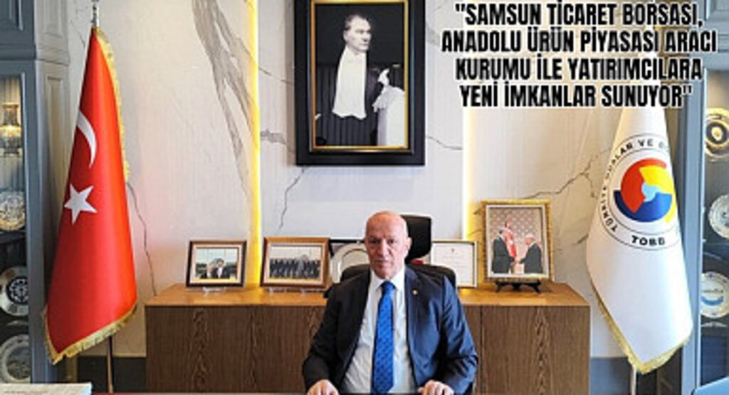 Samsun Ticaret Borsası Bünyesinde Seans Salonu Kuruluyor