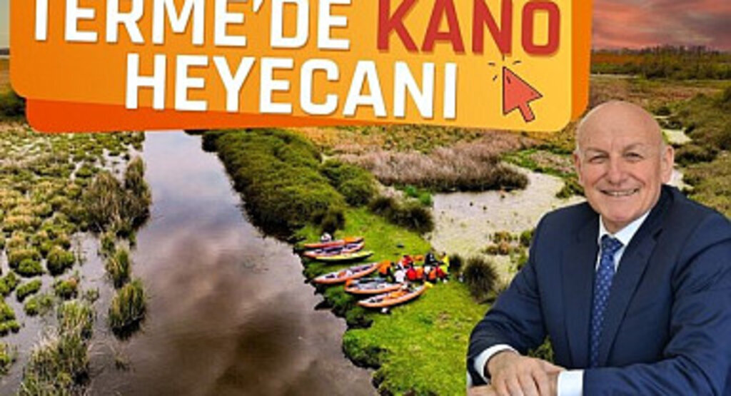 Terme’de kano heyecanı
