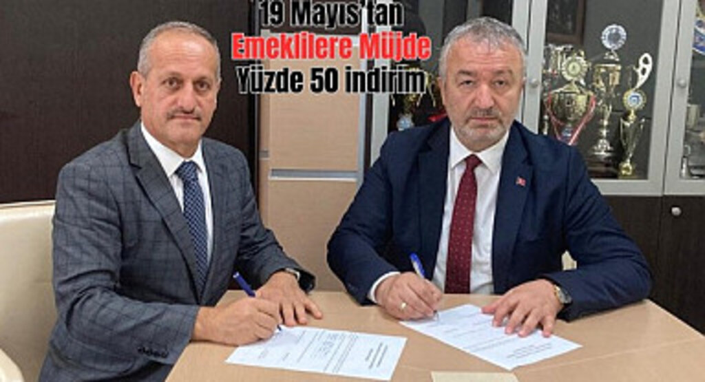 19 Mayıs Belediyesi'nden Emeklilere Yüzde 50 İndirim!