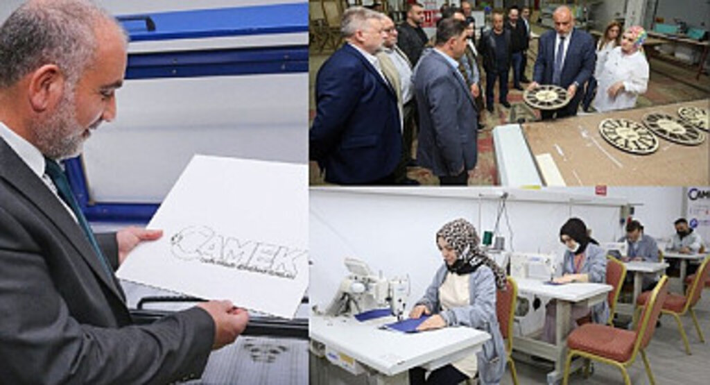 Başkan İbrahim Sandıkçı: CAMEK ile mesleki istihdama katkı sağlıyoruz