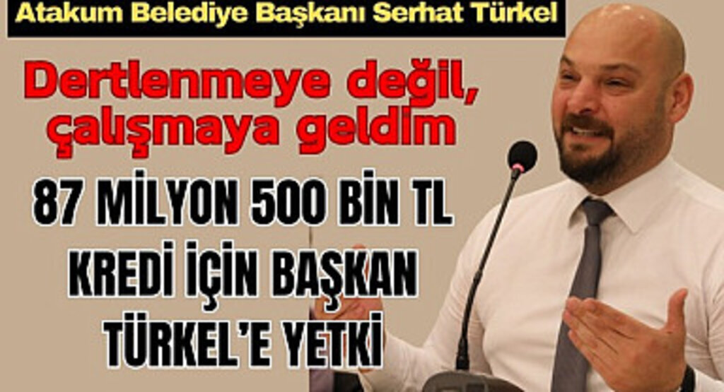 Başkan Türkel: Dertlenmeye değil, çalışmaya geldim