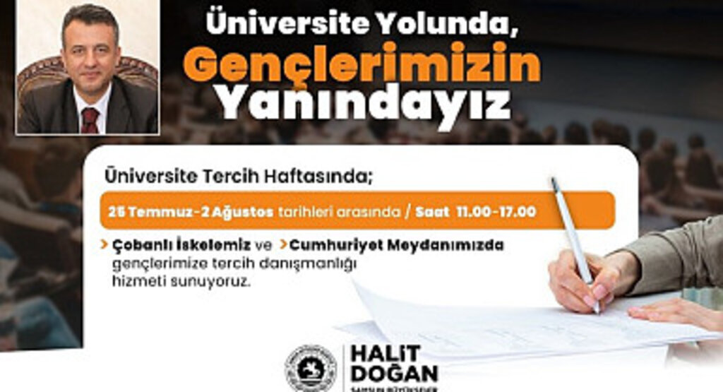 Büyükşehir Belediyesi üniversite yolunda gençlerin yayında 