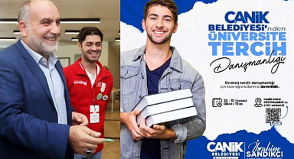 Canik Belediyesi gençlerin her zaman yanında
