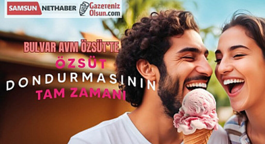 Dünya Dondurma Günü’nde Bulvar Özsüt'te dondurma zamanı!