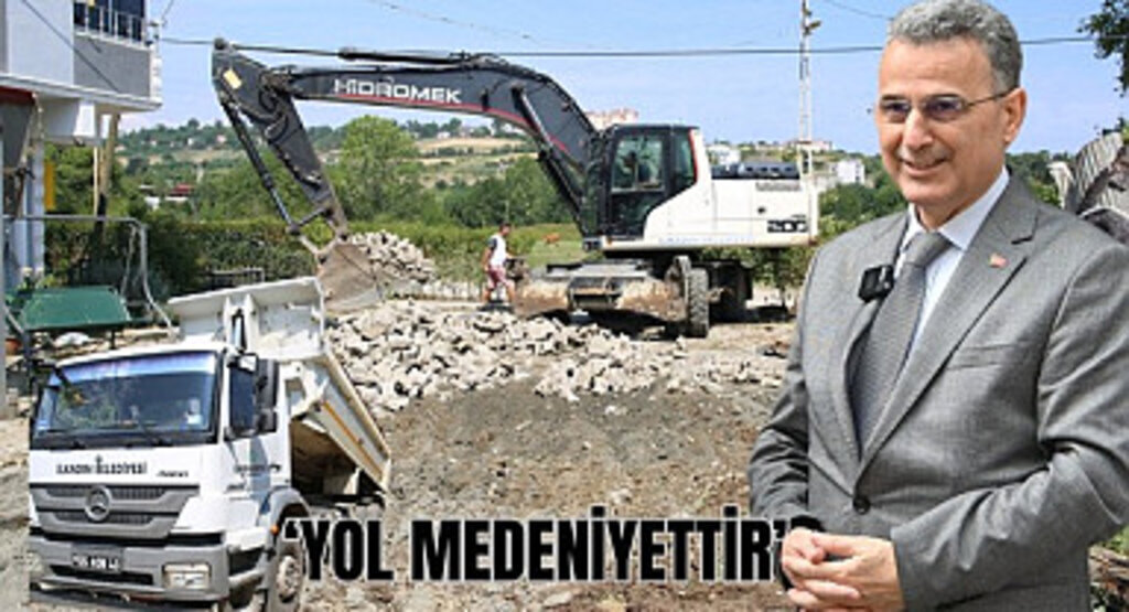 İlkadım Belediyesi Güzeldere’ye iki yeni yol açıyor