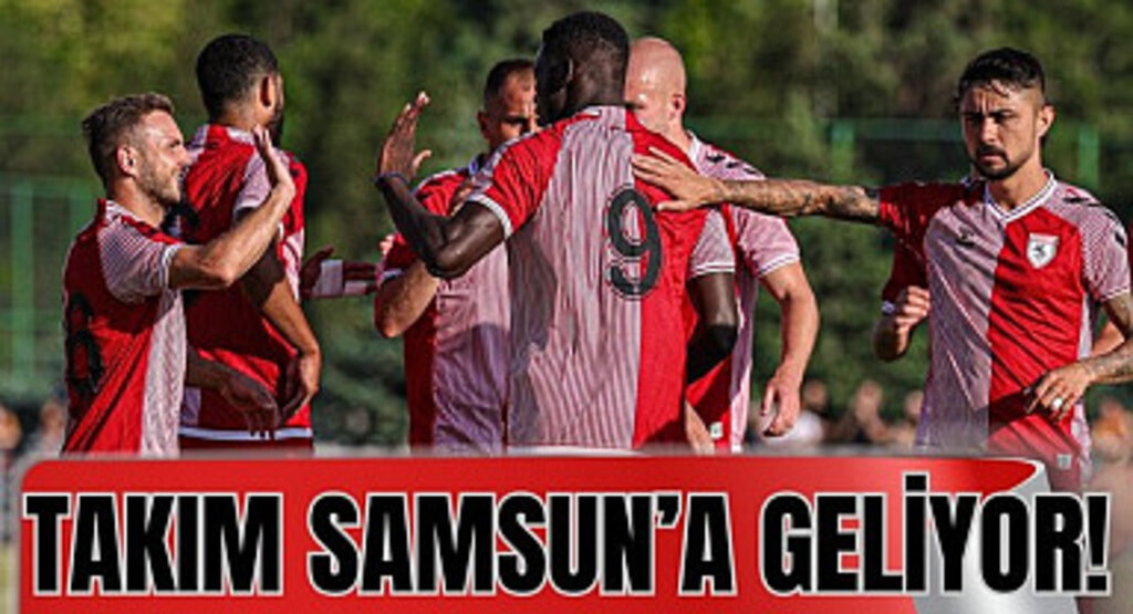 Kırmızı Beyazlılar hazırlıklarını Samsun'da sürdürecek