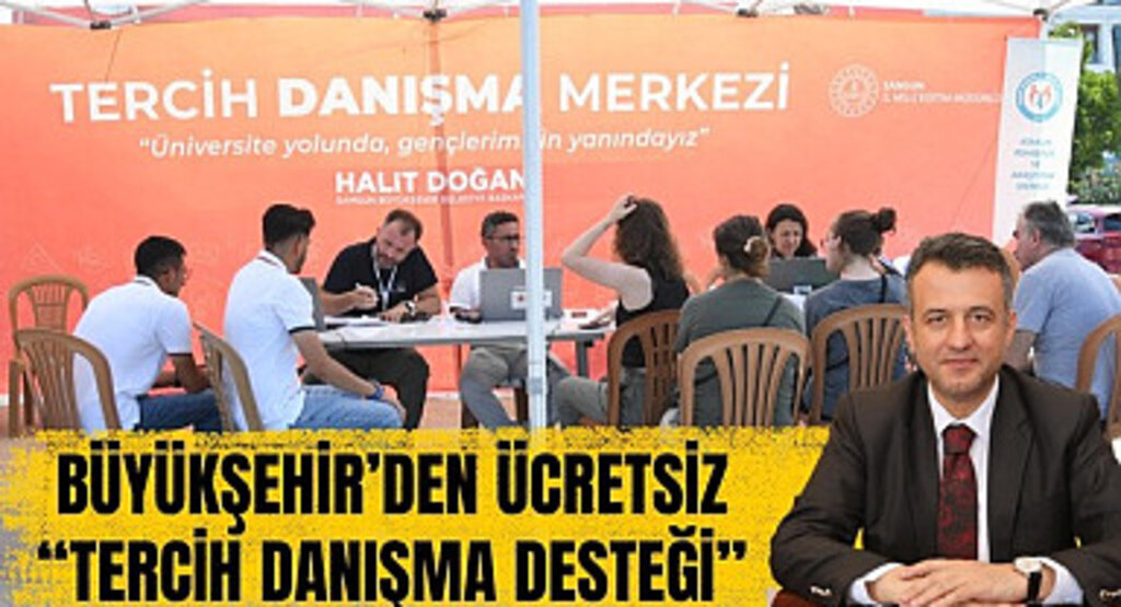 Samsun Büyükşehir Belediyesi üniversite yolunda gençlerin yanında