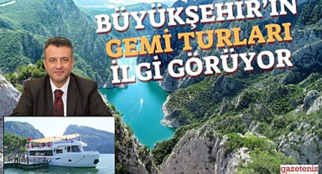 Samsun Büyükşehir'in Gemi Turları İlgi Görüyor