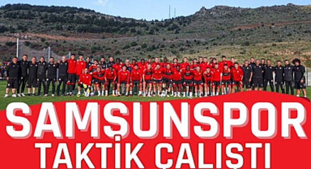 Samsunspor Taktik Çalıştı